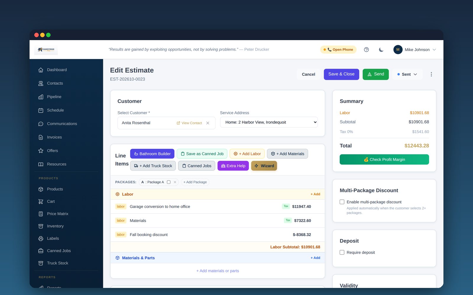 Effortless, profitable estimates