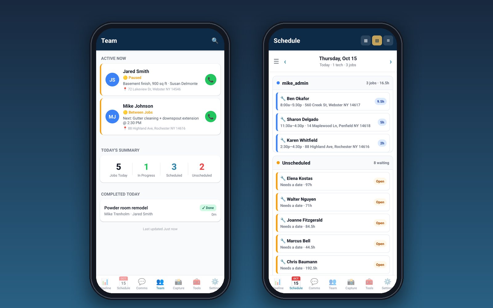 Automated tech tracking